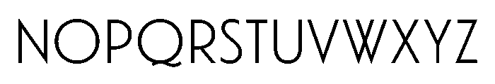 Waverly Light Font LOWERCASE