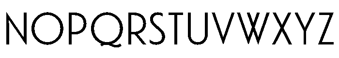 Waverly Medium Font UPPERCASE