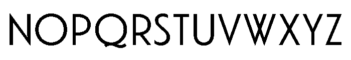 Waverly Medium Font LOWERCASE