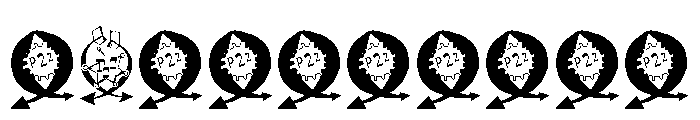 Way Out West Critters Font OTHER CHARS