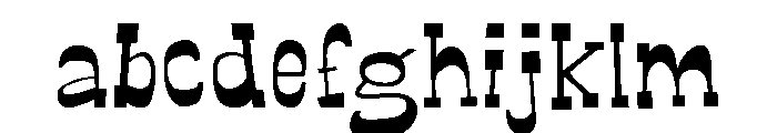 Way Out West Regular FONT