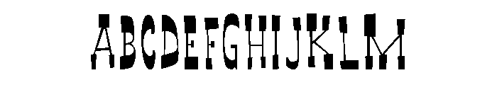 Way Out West Slim Font UPPERCASE