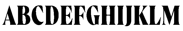 Wayfinder Bold Font UPPERCASE