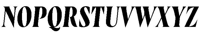 Wayfinder Demi Bold Italic Font UPPERCASE