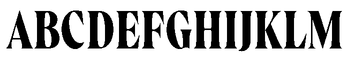 Wayfinder Demi Bold Font UPPERCASE