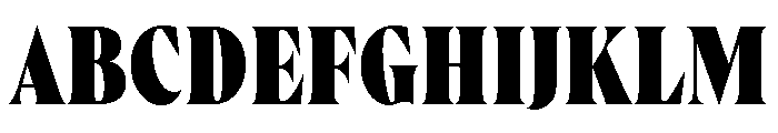 Wayfinder Heavy Font UPPERCASE