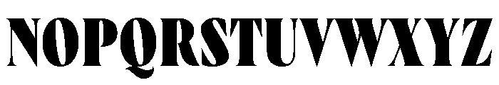 Wayfinder Heavy Font UPPERCASE