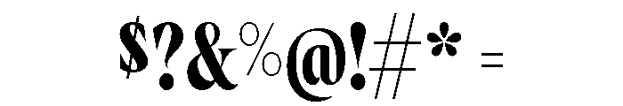 Wayfinder Regular Font OTHER CHARS
