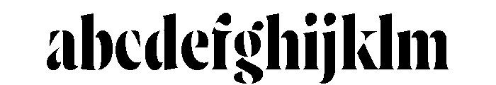 Wayfinder Stencil Bold FONT