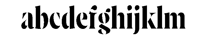 Wayfinder Stencil Demi Bold FONT