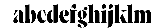 Wayfinder Stencil Extra Bold FONT