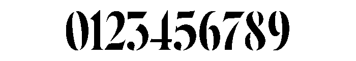 Wayfinder Stencil Light Font OTHER CHARS