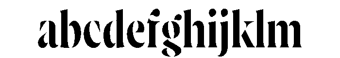 Wayfinder Stencil Regular FONT