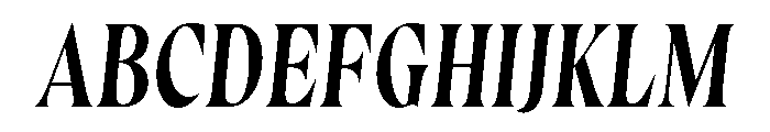 Wayfinder Thin Italic Font UPPERCASE