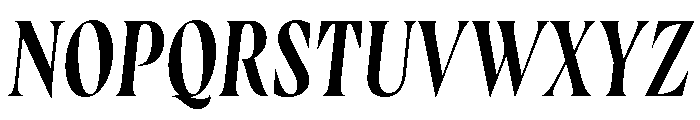 Wayfinder Thin Italic Font UPPERCASE