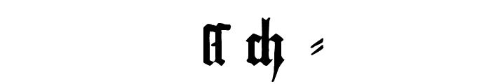 GutenbergBibelschriftWF Font OTHER CHARS
