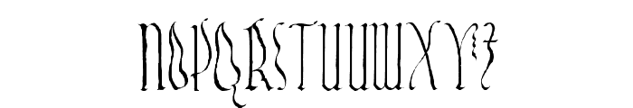 OrgeuilWF Font UPPERCASE