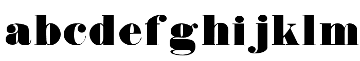 TypeEightWF Font LOWERCASE