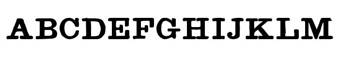 TypeOneWF Font UPPERCASE