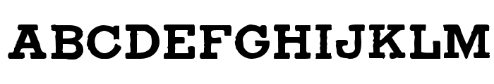 TypeTwoWF Font LOWERCASE