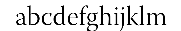 WarnockPro-LightSubh Font LOWERCASE
