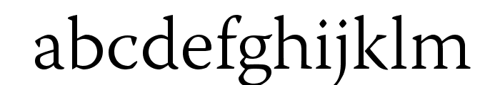 WarnockPro-Light Font LOWERCASE