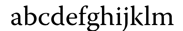WarnockPro-Regular Font LOWERCASE