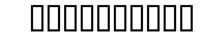 WBX_Nero Font OTHER CHARS