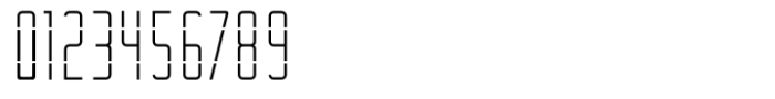 WBP Nel Light Stamped Font OTHER CHARS