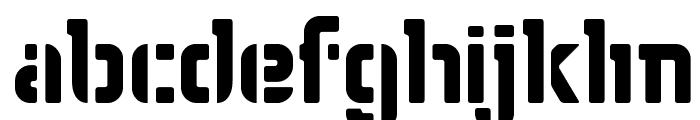 WC Wunderbach Rounded Font LOWERCASE