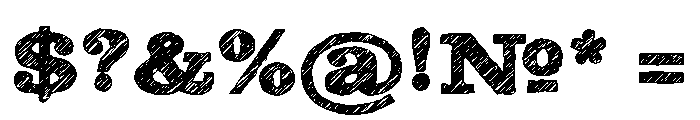 Webdings Bold Font OTHER CHARS