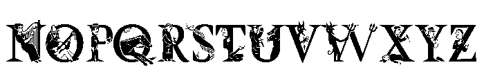 West End Heavy Font LOWERCASE