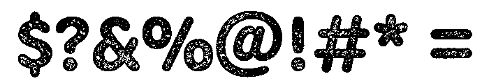 West End Regular Font OTHER CHARS
