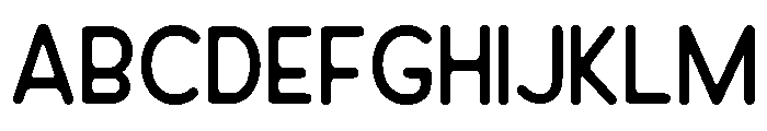 WENIOLA-Regular Font UPPERCASE