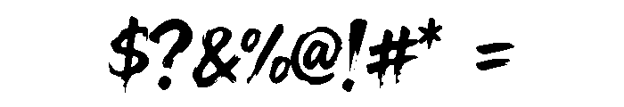 Weaksblue Champion Regular Font OTHER CHARS