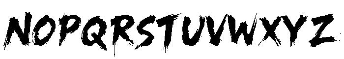 Weaksblue Champion Regular Font UPPERCASE