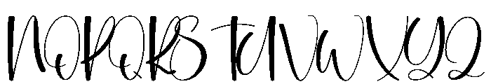 Weathered Font UPPERCASE