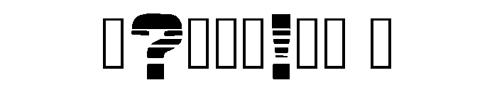 Weave Regular Font OTHER CHARS