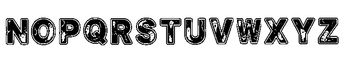Webb Regular Font UPPERCASE