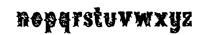 Webbing Font LOWERCASE