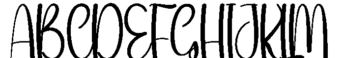 Wedding Agharti Font UPPERCASE