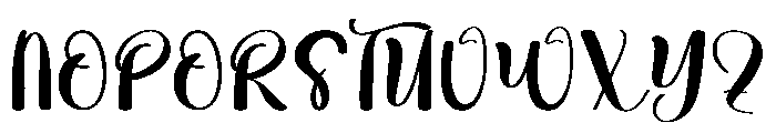 Wedding Anatasia Font UPPERCASE