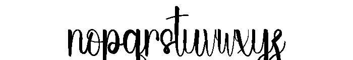 Wedding Angelita Font LOWERCASE