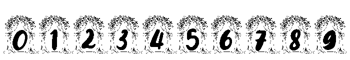 Wedding Arch Font OTHER CHARS