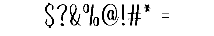 Wedding Aurelia Font OTHER CHARS