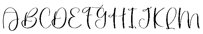 Wedding Aurelia Font UPPERCASE