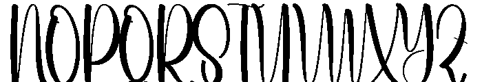 Wedding Banana Font UPPERCASE