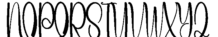 Wedding Beach Font UPPERCASE
