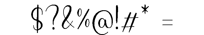 Wedding Beauty Font OTHER CHARS
