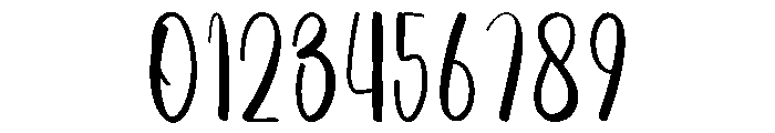 Wedding Bigday Font OTHER CHARS